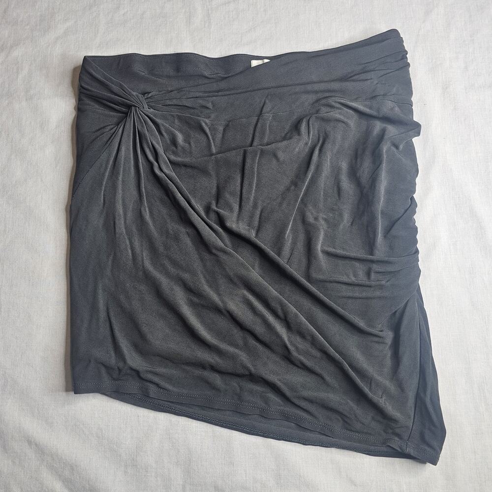 Helmut Lang Black Vortex Drape Twist Loop Skirt Or Top B04HW305.1